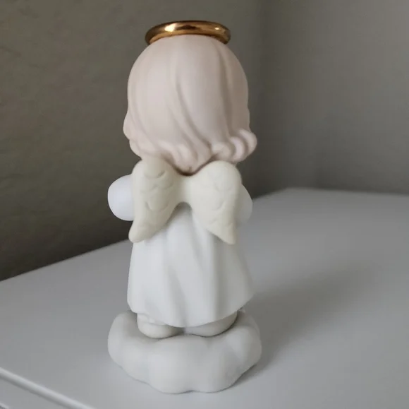 Precious Moments February Angel Figurine - Picture 2 of 6